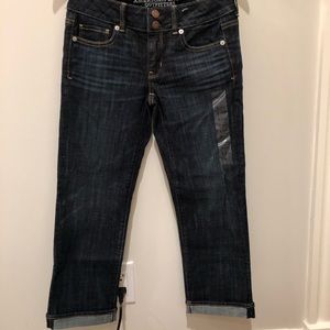 AE cropped jeans